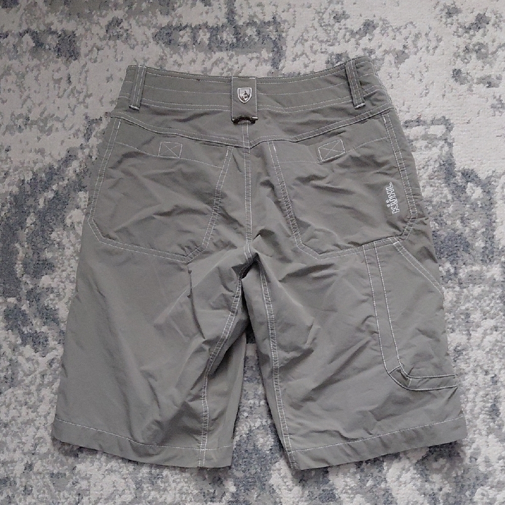 Kuhl Men's Gray Outdoor Cargo Shorts